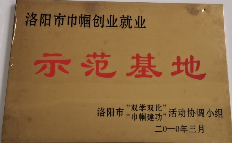 洛陽(yáng)市幗創(chuàng  )就業(yè)示范基地